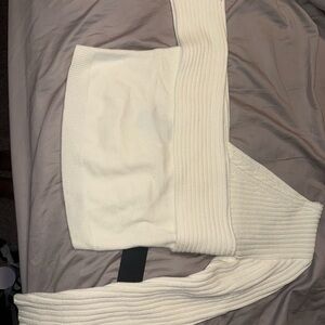 JLUXLABEL Cream Off-the-Shoulder Sweater